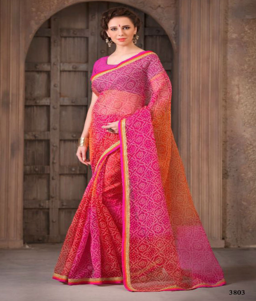 Dulhaniya Pure Poly Cotton Saree