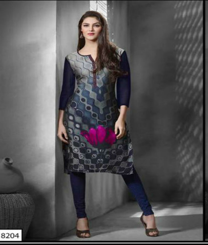 Dark Fantasy Georgette designer kurti