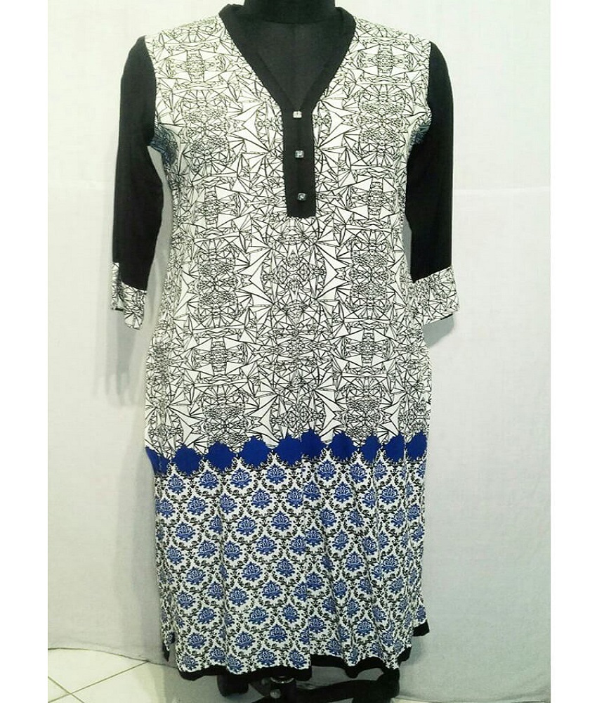 Rayon Straight Style Kurti