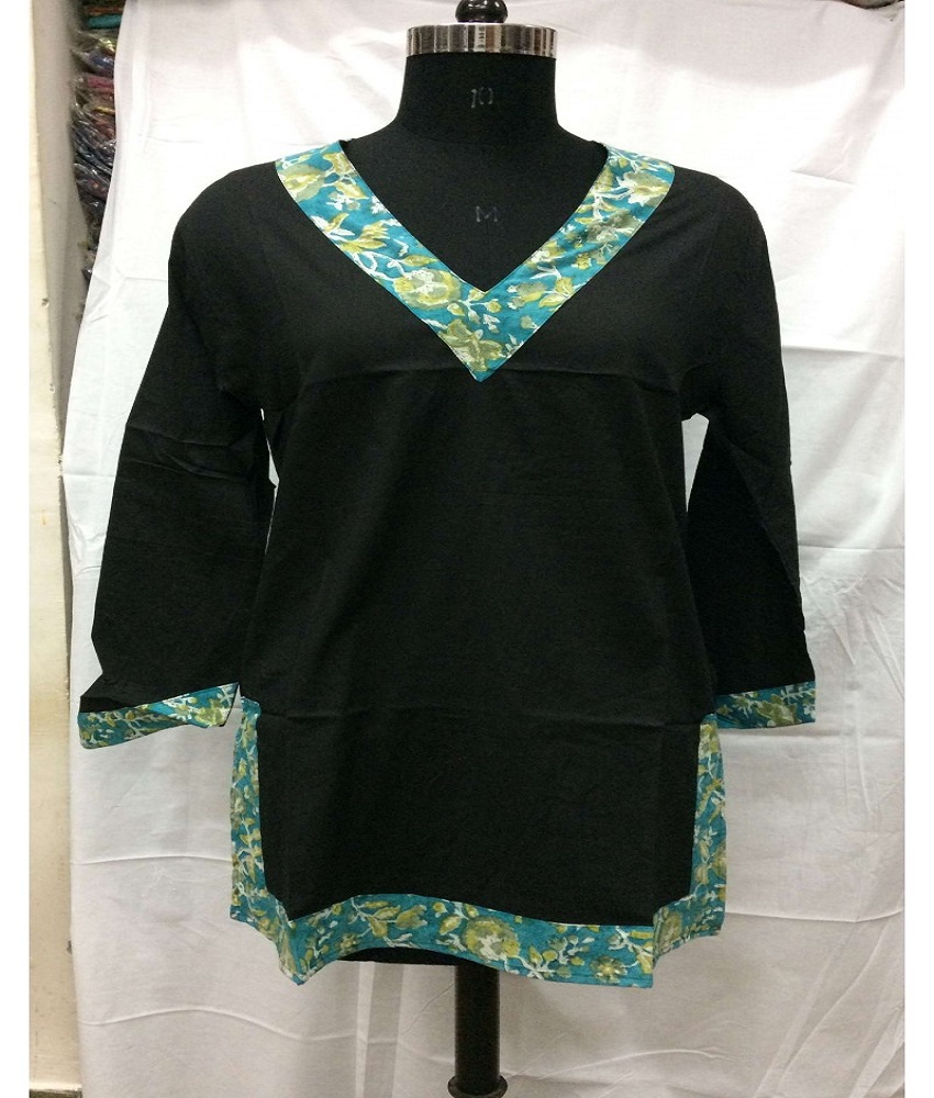 Cotton Straight Plain Kurti