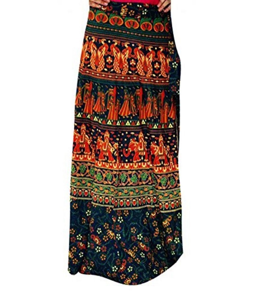 Cotton Printed Skirt