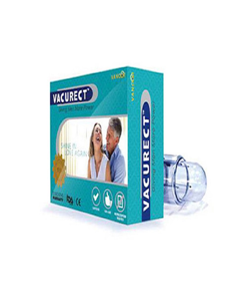 Vacurect OTC Device - US FDA Certified Vacuum Therapy ED Pump